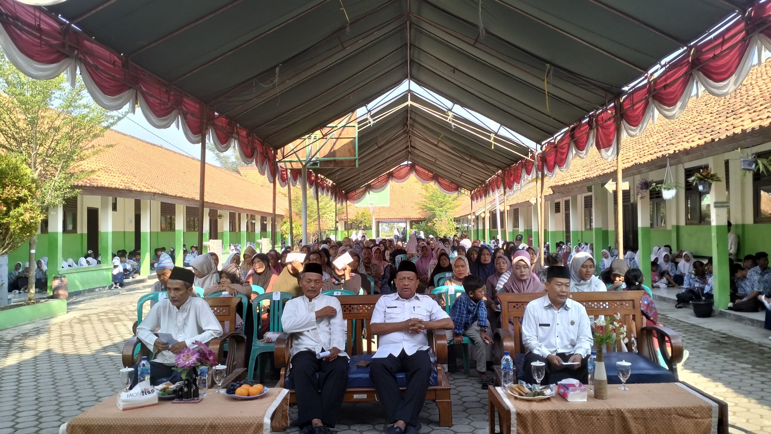 Istigasah Jelang Ujian Sekolah Kelas 9 Angkatan ke-22 SMPN 1 Klangenan