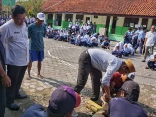 Perayaan Idul Adha 1445H di SMPN 1 Klangenan
