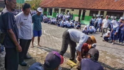 Perayaan Idul Adha 1445H di SMPN 1 Klangenan